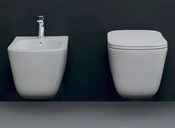 KERASAN - TRIBECA závesná WC misa, Rimless, 35x54cm, biela 511401