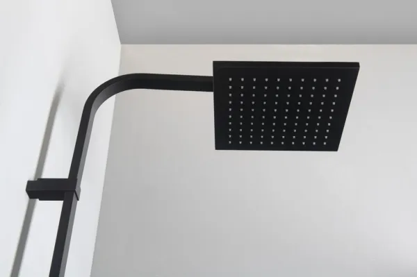 SAPHO - DIMY sprchový stĺp s termostatickou batériou, čierný DM322BL
