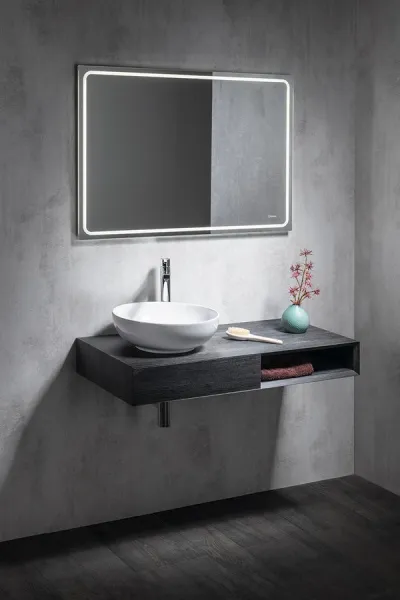 RONDANE keramické umývadlo priemer 40x14 cm, na dosku AR435