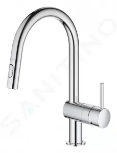 GROHE GROHE - Minta Drezová batéria s výsuvnou spŕškou, chróm 32321002