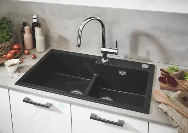 GROHE GROHE - Minta Drezová batéria s výsuvnou spŕškou, chróm 32321002