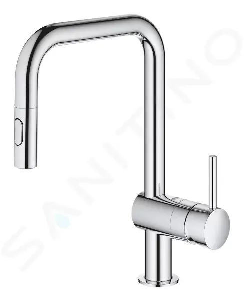 GROHE GROHE - Minta Drezová batéria s výsuvnou spŕškou, chróm 32322002