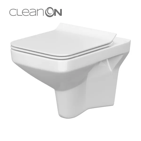 CERSANIT - SET 742 ZÁVESNÁ WC MISA COMO CLEANON so sedadlom DUR ANTI Softclose K701-102