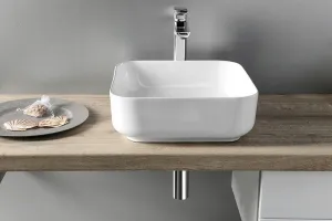 PRATA keramické umývadlo 39,5x14,5x39,5 cm, na dosku AR423
