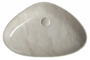 SAPHO - DALMA keramické umývadlo na dosku 58,5x39 cm, marfil 227