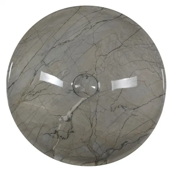 SAPHO - DALMA keramické umývadlo na dosku Ø 42 cm, grigio 113