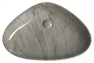SAPHO - DALMA keramické umývadlo na dosku 58,5x39 cm, grigio 213