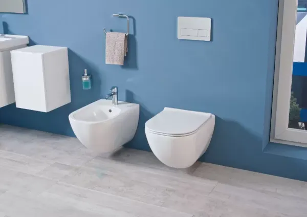 Jika Mio - Závesné WC, Rimless, biela H8207140000001