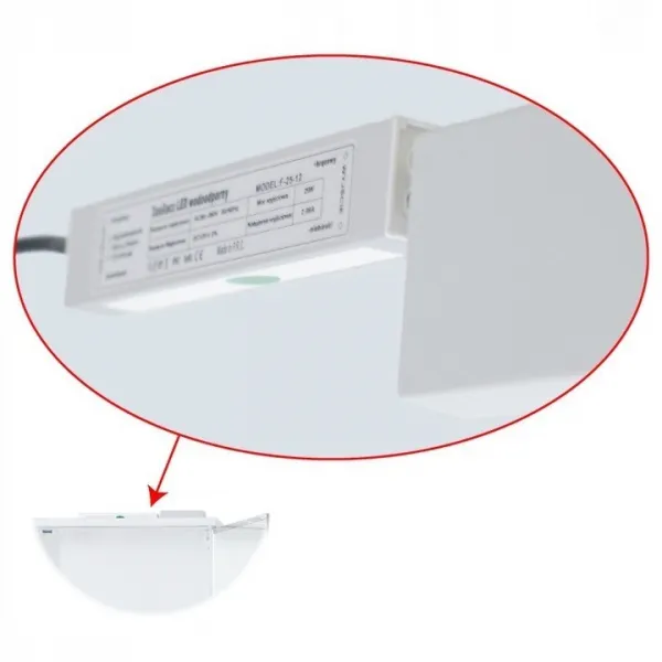 OLSEN SPA - Vrchný zrkadlová skrinka NICE s LED osvetlením - Rozmery skriniek - 80 × 64 × 15 cm OLNNIC80