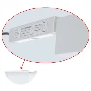 OLSEN SPA - Vrchný zrkadlová skrinka NICE s LED osvetlením - Rozmery skriniek - 80 × 64 × 15 cm OLNNIC80