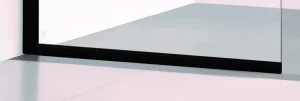 HOPA - Walk-in sprchovací kút LAGOS BLACK - Farba rámu zásteny - Hliník čierny, Rozmer A - 80 cm BCLAGO80BC