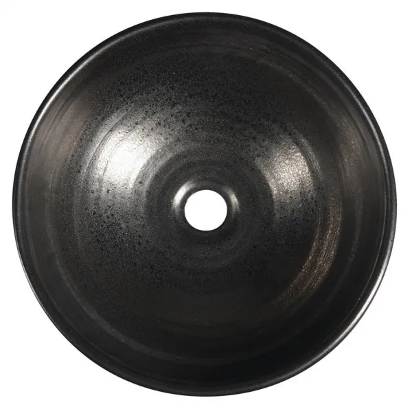 SAPHO - ATTILA keramické umývadlo, priemer 43cm, metalická meď DK010
