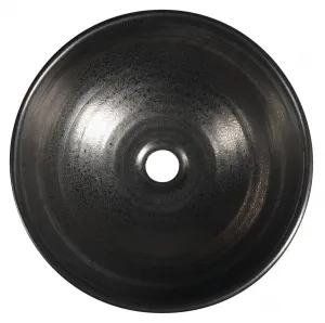 SAPHO - ATTILA keramické umývadlo, priemer 43cm, metalická meď DK010
