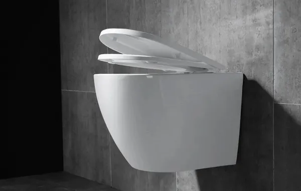 REA WC CARLO RIMLESS BASIC so sedátkom