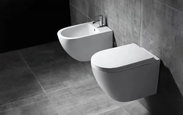 REA WC CARLO RIMLESS BASIC so sedátkom