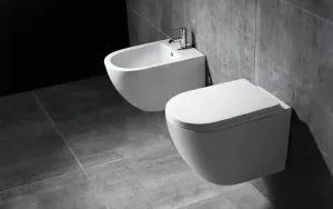 REA WC CARLO RIMLESS BASIC so sedátkom