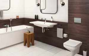 CERSANIT - SET 742 ZÁVESNÁ WC MISA COMO CLEANON so sedadlom DUR ANTI Softclose K701-102