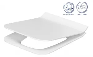 CERSANIT - SET 742 ZÁVESNÁ WC MISA COMO CLEANON so sedadlom DUR ANTI Softclose K701-102