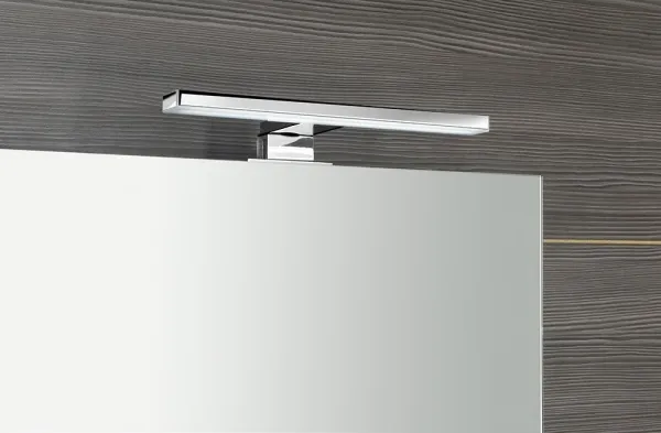 SAPHO - RIWA galérka s LED osvetlením, 60x70x17cm, biela lesk RIW060-0030