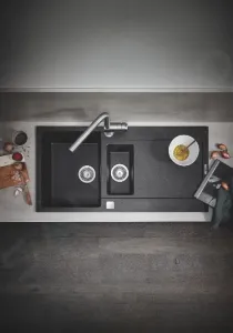 GROHE GROHE - Minta Drezová batéria s výsuvnou koncovkou, supersteel 32168DC0