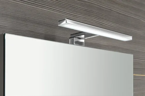 SAPHO - MIRRÓ galérka s LED osvetlením, 60x70x16cm, ľavá/pravá, biela MC060-0030