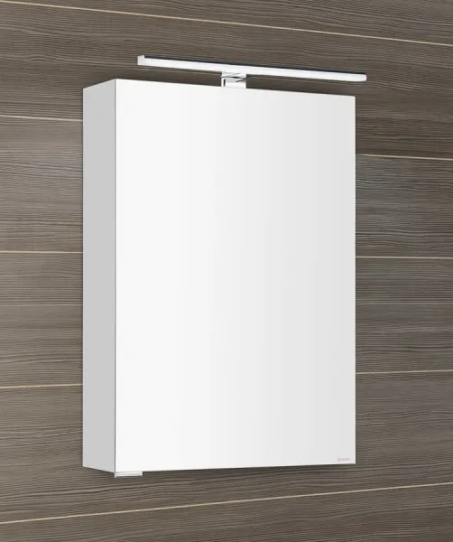 SAPHO - MIRRÓ galérka s LED osvetlením, 50x70x16cm, ľavá/pravá, biela MC050-0030