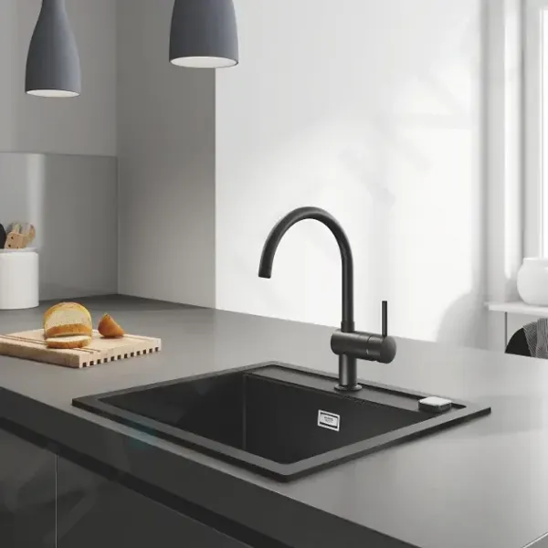 GROHE GROHE - Minta Páková drezová batéria, čierna 32917KS0