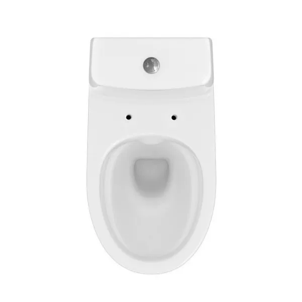 CERSANIT - WC KOMBI MODUO 43 cm 674 010 3/5 CLEAN ON, SEDADLO SLIM WRAM DUROPLAST-SOFT CLOSE K116-036