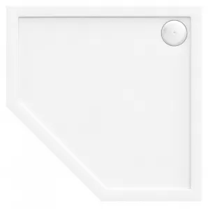 Sprchová vanička Rea DIAMOND 80x80 cm biela