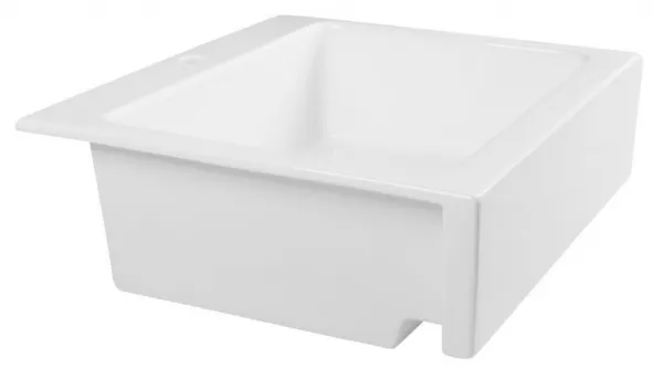 Keramické umývadlo ARYA s otvorom na batériu 66x62 cm, biele 50166