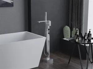 Voľne stojaca batéria MEXEN URANO chróm