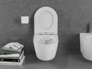 Závesná WC misa MEXEN LENA bez dosky biela