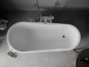 Vaňa MEXEN RETRO CHRÓM 170 x 75