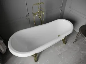 Vaňa MEXEN RETRO GOLD 170 x 75