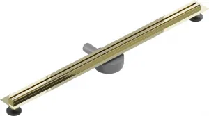 MEXEN - Flat 360 Slim žľab otočný 100 cm zlato 1541100