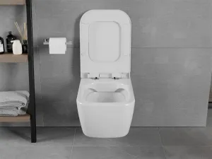 Závěsná WC mísa Mexen Elis bílá