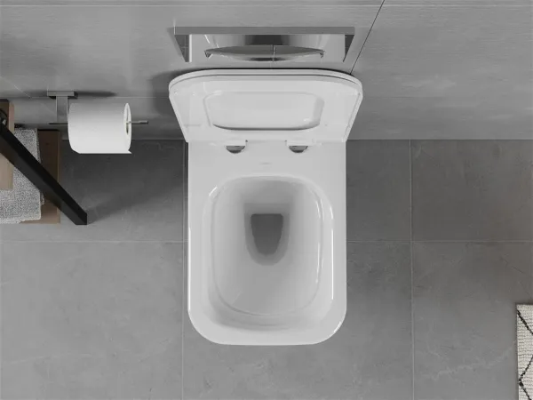 Závěsná WC mísa Mexen Elis bílá