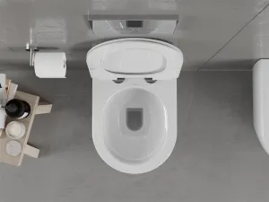 Závesná WC misa MEXEN CARMEN 4 + doska SLIME