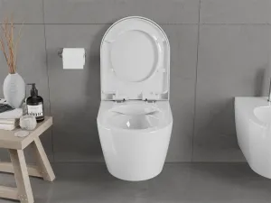 Závesná WC misa MEXEN CARMEN 5 + doska SLIME