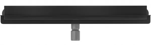 Odtokový žľab k stene MEXEN FLAT WALL 2in1 90 cm čierny