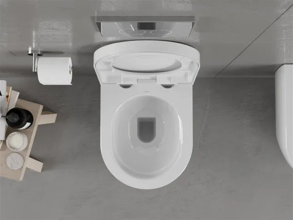 Závesná WC misa MEXEN CARMEN 5 + doska SLIME
