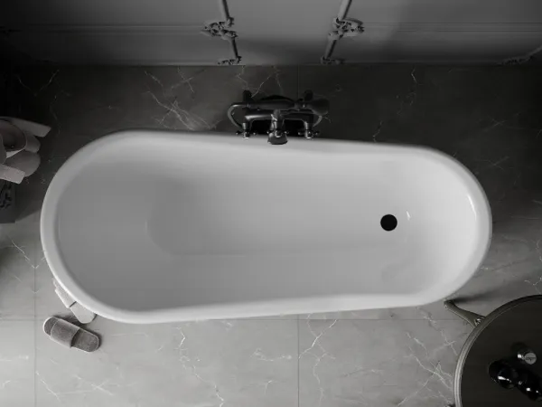 Vaňa MEXEN RETRO BLACK 170 x 75