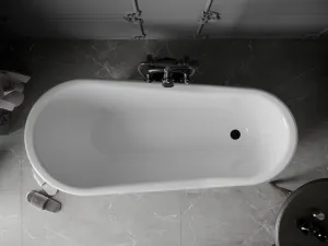 Vaňa MEXEN RETRO BLACK 170 x 75