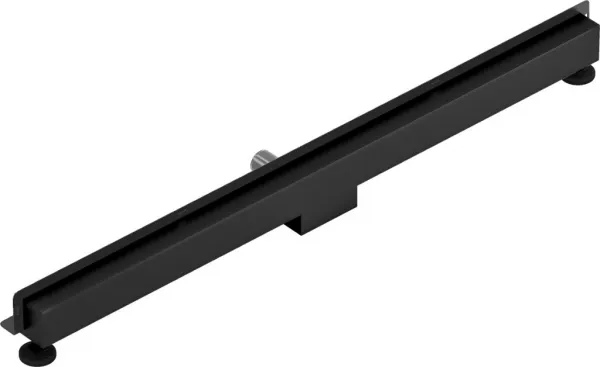Odtokový žľab k stene MEXEN FLAT WALL 2v1 110 cm čierny