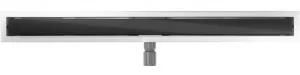 Odtokový žľab MEXEN FLAT 100 cm - čierne sklo