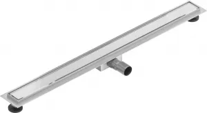 Odtokový žľab MEXEN FLAT 100 cm - biele sklo