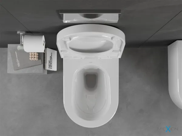 Závěsná WC mísa MEXEN SOFIA II bílá