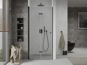 Sprchové dvere MEXEN LIMA čierne, 110 CM