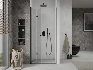 Sprchové dvere MEXEN LIMA čierne, 110 CM