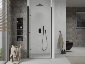 Sprchové dvere MEXEN LIMA čierne, 110 CM